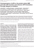 Cover page: Overexpression of eIF5 or its protein mimic 5MP perturbs eIF2 function and induces ATF4 translation through delayed re-initiation