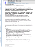 Cover page: Association Between Leptin, Cognition, and Structural Brain Measures Among "Early" Middle-Aged Adults: Results from the Framingham Heart Study Third Generation Cohort.