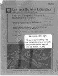 Cover page: ECOLOGIC REGRESSION ANALYSIS AND THE STUDY OF THE INFLUENCE OF AIR QUALITY ON MORTALITY