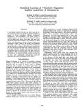 Cover page: Statistical Learning of Visuomotor Sequences: implicit Acquisition of Sub-patterns