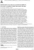 Cover page: Estimated global ocean wind power potential from QuikSCAT observations, accounting for turbine characteristics and siting