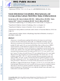 Cover page: Serum Aldosterone Concentration, Blood Pressure, and Coronary Artery Calcium: The Multi-Ethnic Study of Atherosclerosis.