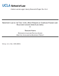 Cover page: Nonprofit Law as the Tool to Kill What Remains of Campaign Finance Law: Reluctant Lessons from Ellen Aprill