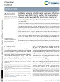 Cover page: Bridging physical intuition and hardware efficiency for correlated electronic states: the local unitary cluster Jastrow ansatz for electronic structure.