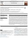 Cover page: A magnetic resonance imaging study of early brain injury in a rat model of acute DFP intoxication