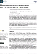 Cover page: Coccidioidomycosis Osteoarticular Dissemination