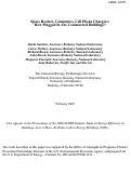 Cover page: Space Heaters, Computers, Cell Phone Chargers: How Plugged In Are Commercial 
Buildings?
