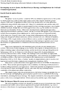 Cover page: Access to Higher Education in New Mexico: Ethnoracial, Geographical, and Class Disparities