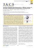 Cover page: Dendrimer-Stabilized Metal Nanoparticles as Efficient Catalysts for Reversible Dehydrogenation/Hydrogenation of N‑Heterocycles