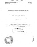 Cover page: MECHANISM OF SOLID STATE PRESSURE WELDING