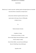 Cover page: Biodiversity of coastal ecosystems: exploring spatial and temporal patterns in intertidal macroinvertebrate communities of sandy beaches