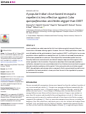 Cover page: A popular Indian clove-based mosquito repellent is less effective against Culex quinquefasciatus and Aedes aegypti than DEET