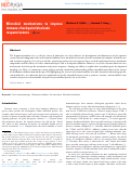 Cover page: Microbial mechanisms to improve immune checkpoint blockade responsiveness