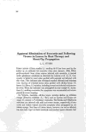 Cover page: Apparent Elimination of Exocortis and Yellowing Viruses in Lemon by Heat Therapy and Shoot-Tip Propagation