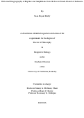 Cover page: Historical Biogeography of Reptiles and Amphibians from the Lesser Sunda Islands of Indonesia