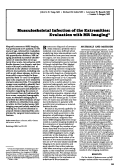 Cover page: Musculoskeletal infection of the extremities: evaluation with MR imaging.