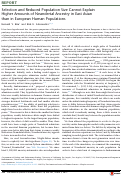 Cover page: Selection and Reduced Population Size Cannot Explain Higher Amounts of Neandertal Ancestry in East Asian than in European Human Populations