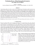 Cover page: Positioning Errors of Pencil-beam Interferometers for Long Trace Profilers