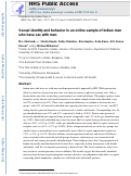 Cover page: Sexual identity and behavior in an online sample of Indian men who have sex with men