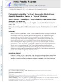 Cover page: Perineurial Barrier Glia Physically Respond to Alcohol in an Akap200-Dependent Manner to Promote Tolerance