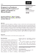 Cover page: Pregnant in a Pandemic: Connecting Perceptions of Uplifts and Hassles to Mental Health.