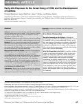 Cover page: Early-Life Exposure to the Great Smog of 1952 and the Development of Asthma