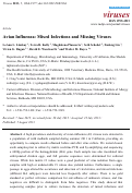 Cover page: Avian Influenza: Mixed Infections and Missing Viruses