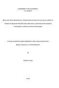 Cover page: Blood and Tissue Biomarkers in Advanced Non-Small Cell Lung Cancer (NSCLC) Patients Treated with Erlotinib (Tarceva?) Alone or Erlotinib and Fulvestrant (Faslodex?): A Phase II Clinical Trial Analysis