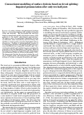 Cover page: Connectionsit modelling of surface dyslexia based on foveal splitting: Impaired pronunciation after only two hlaf pints