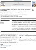 Cover page: Investigation of ambient aerosol effective density with and without using a catalytic stripper