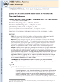 Cover page: Quality of life and cancer-related needs in patients with choroidal melanoma