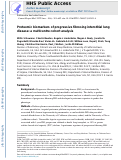 Cover page: Proteomic biomarkers of progressive fibrosing interstitial lung disease: a multicentre cohort analysis