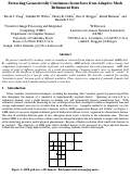 Cover page: Extracting Geometrically Continuous Isosurfaces from Adaptive Mesh Refinement Data