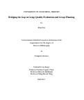 Cover page: Bridging the Gap in Grasp Quality Evaluation and Grasp Planning