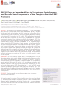 Cover page: IMC29 Plays an Important Role in Toxoplasma Endodyogeny and Reveals New Components of the Daughter-Enriched IMC Proteome