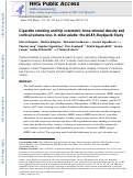 Cover page: Cigarette smoking and hip volumetric bone mineral density and cortical volume loss in older adults: The AGES-Reykjavik study