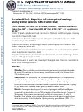 Cover page: Racial and ethnic disparities in contraceptive knowledge among women veterans in the ECUUN study