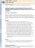 Cover page: Intestinal regulation of urinary sodium excretion and the pathophysiology of diabetic kidney disease: a focus on glucagon-like peptide&nbsp;1 and dipeptidyl peptidase&nbsp;4.