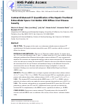 Cover page: Contrast-enhanced CT quantification of the hepatic fractional extracellular space: correlation with diffuse liver disease severity.