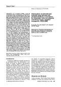 Cover page: Attenuation of amiodarone induced lung fibrosis and phospholipidosis in hamsters, by treatment with the platelet activating factor receptor antagonist, WEB 2086.