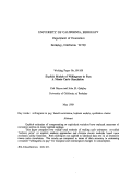 Cover page: Explicit Models of Willingness to Pay: A Monte Carlo Simulation