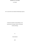 Cover page: HIV-1 Vpr and HIV-2 Vpr modulate the DNA damage response