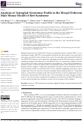 Cover page: Analysis of Astroglial Secretomic Profile in the Mecp2-Deficient Male Mouse Model of Rett Syndrome