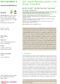 Cover page: Host–parasite fluctuating selection in the absence of specificity