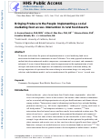 Cover page: Bringing Produce to the People: Implementing a Social Marketing Food Access Intervention in Rural Food Deserts.