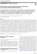 Cover page: Nomenclature in nephrology: preserving ‘renal’ and ‘nephro' in the glossary of kidney health and disease