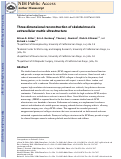 Cover page: Three-Dimensional Reconstruction of Skeletal Muscle Extracellular Matrix Ultrastructure