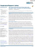 Cover page: The Unexpected Oceanic Peak in Energy Input to the Atmosphere and Its Consequences for Monsoon Rainfall