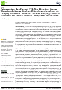 Cover page: Pathogenesis of Two Faces of DVT: New Identity of Venous Thromboembolism as Combined Micro-Macrothrombosis via Unifying Mechanism Based on âTwo-Path Unifying Theoryâ of Hemostasis and âTwo-Activation Theory of the Endotheliumâ