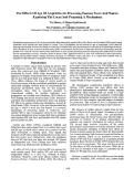 Cover page: The Effects Of Age Of Acquisition In Processing Famous Faces And Names: Exploring The Locus And Proposing A Mechanism.